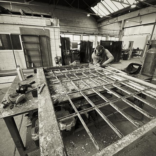 Cast iron sash windows from Grangegorman