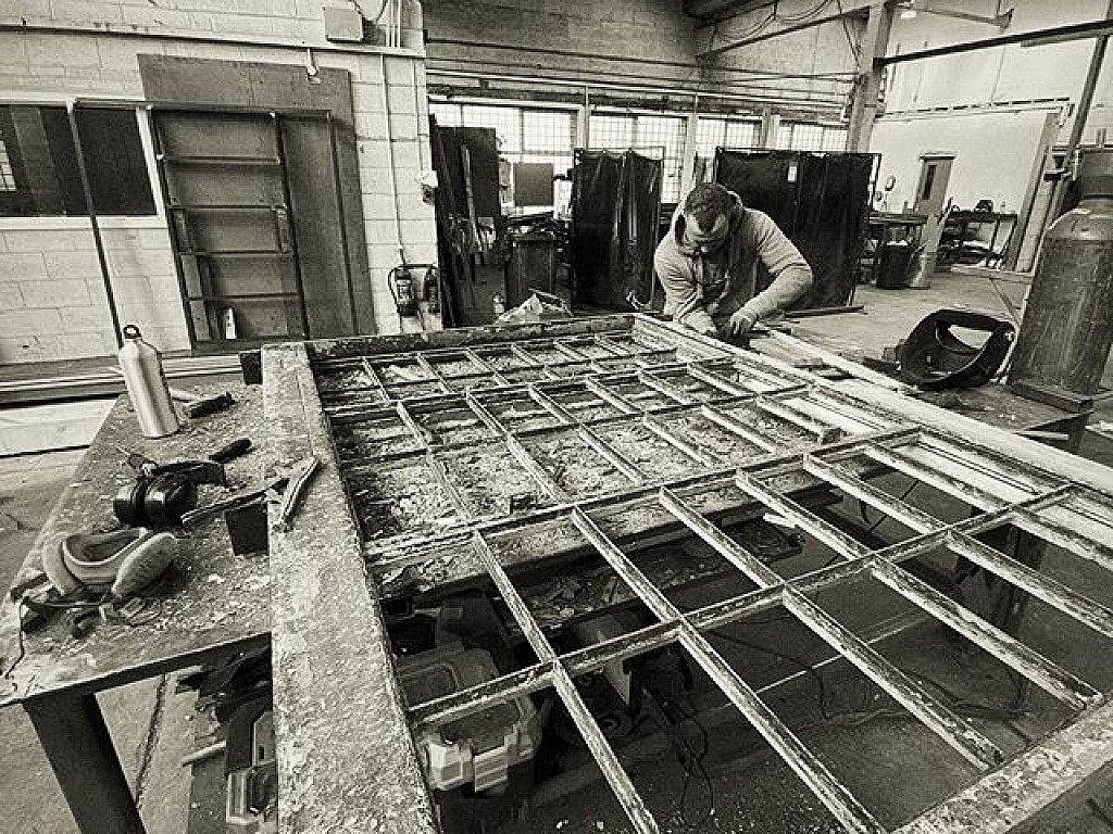 Cast iron sash windows from Grangegorman